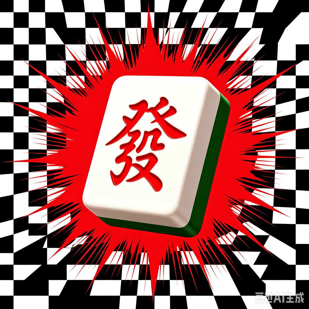 carved pattern mahjong set