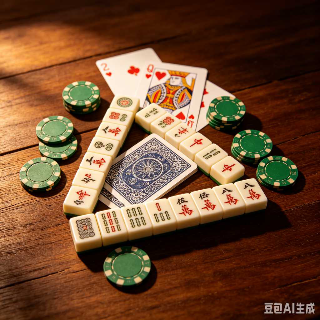 oil painting mahjong set